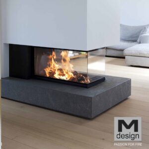 M-DESIGN Ενεργειακό Τζάκι Ξύλου Luna Diamond 1000 RD