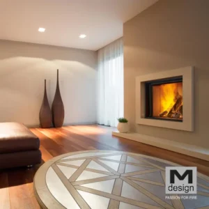 M-DESIGN Ενεργειακό Τζάκι Argento Wood 1050 V