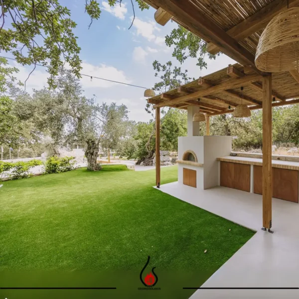 Μπάρμπεκιου Σύνθεση BBQ ΨΗΣΤΑΡΙΑ ΞΥΛΟΦΟΥΡΝΟΣ