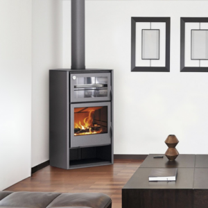 CARBEL Ενεργειακή Σόμπα με Φούρνο ATLAS - Γωνιακή Έκδοση