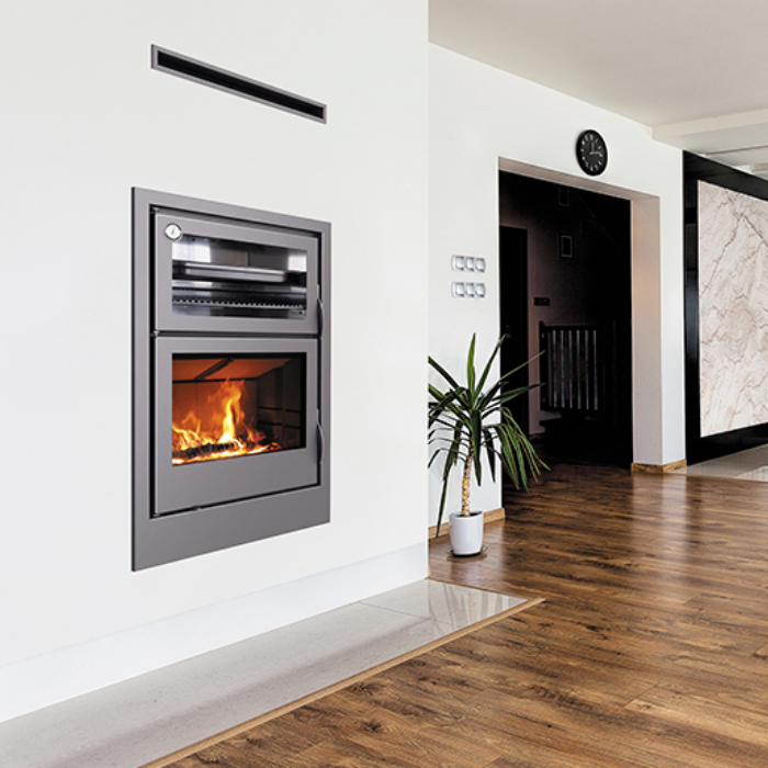 CARBEL Ενεργειακή Σόμπα με Φούρνο ATLAS ΕΝΘΕΤΗ